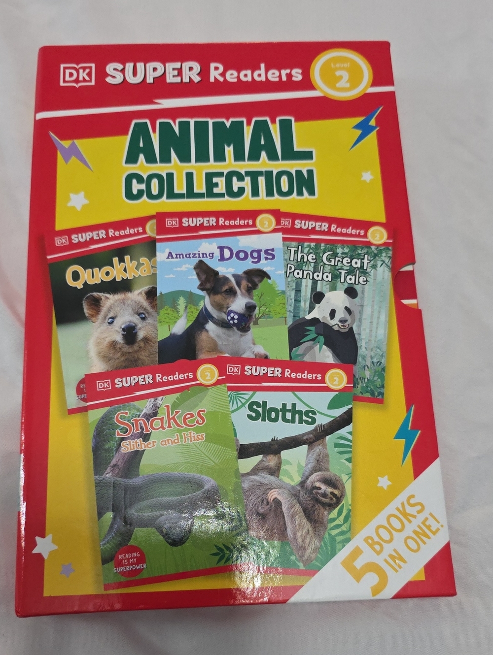 Super Readers Animal Collection - Red - 5 Books